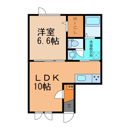 ﾌﾟﾗﾝﾄﾞｰﾙS(鹿追)の物件間取画像